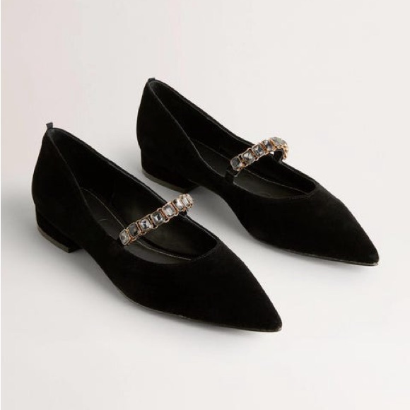 Boden Crystal Strap Mary Jane Shoes
Black Size  39/9 - Picture 2 of 12